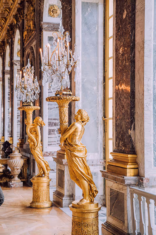 Château de Versailles au crépuscule