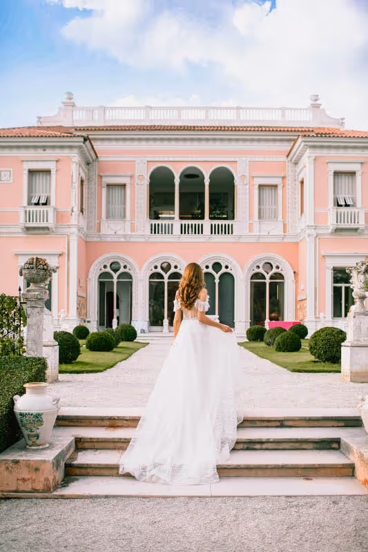 Demande en mariage à la Villa Ephrussi de Rothschild sur la Riviera française